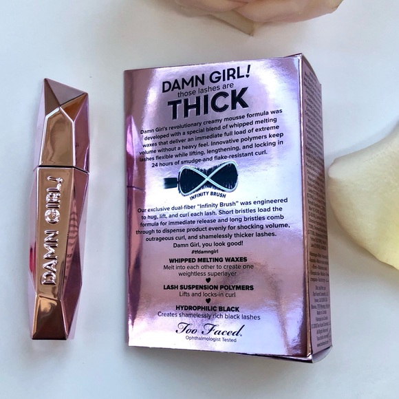 ❤️3 for $25❤️ TOO FACED 24-H Mascara Mini - Picture 4 of 4